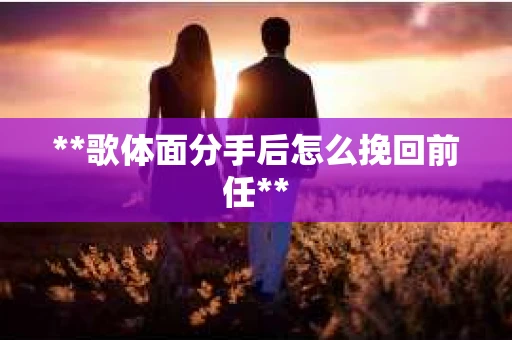 **歌体面分手后怎么挽回前任**