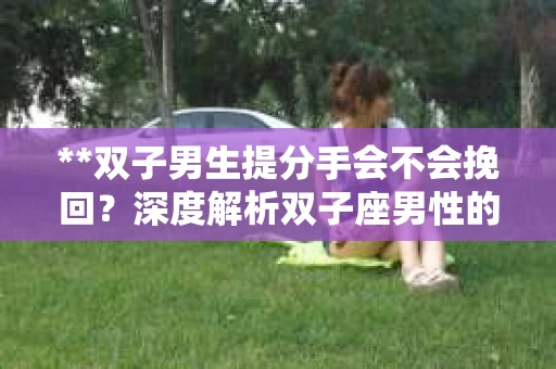 **双子男生提分手会不会挽回？深度解析双子座男性的情感决策**