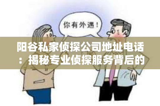 阳谷私家侦探公司地址电话：揭秘专业侦探服务背后的故事