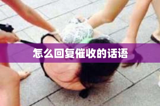 怎么回复催收的话语