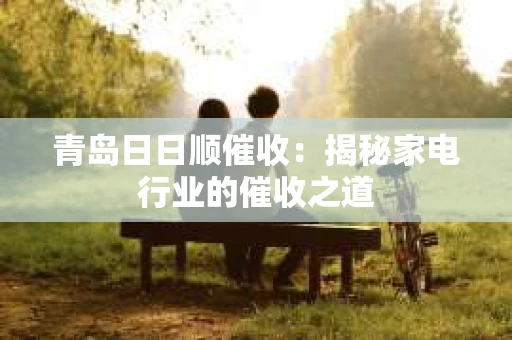 青岛日日顺催收：揭秘家电行业的催收之道