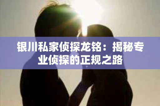 银川私家侦探龙铭：揭秘专业侦探的正规之路