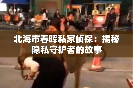 北海市春晖私家侦探：揭秘隐私守护者的故事