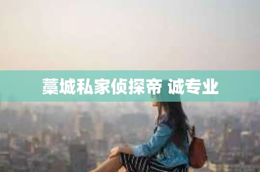藁城私家侦探帝 诚专业